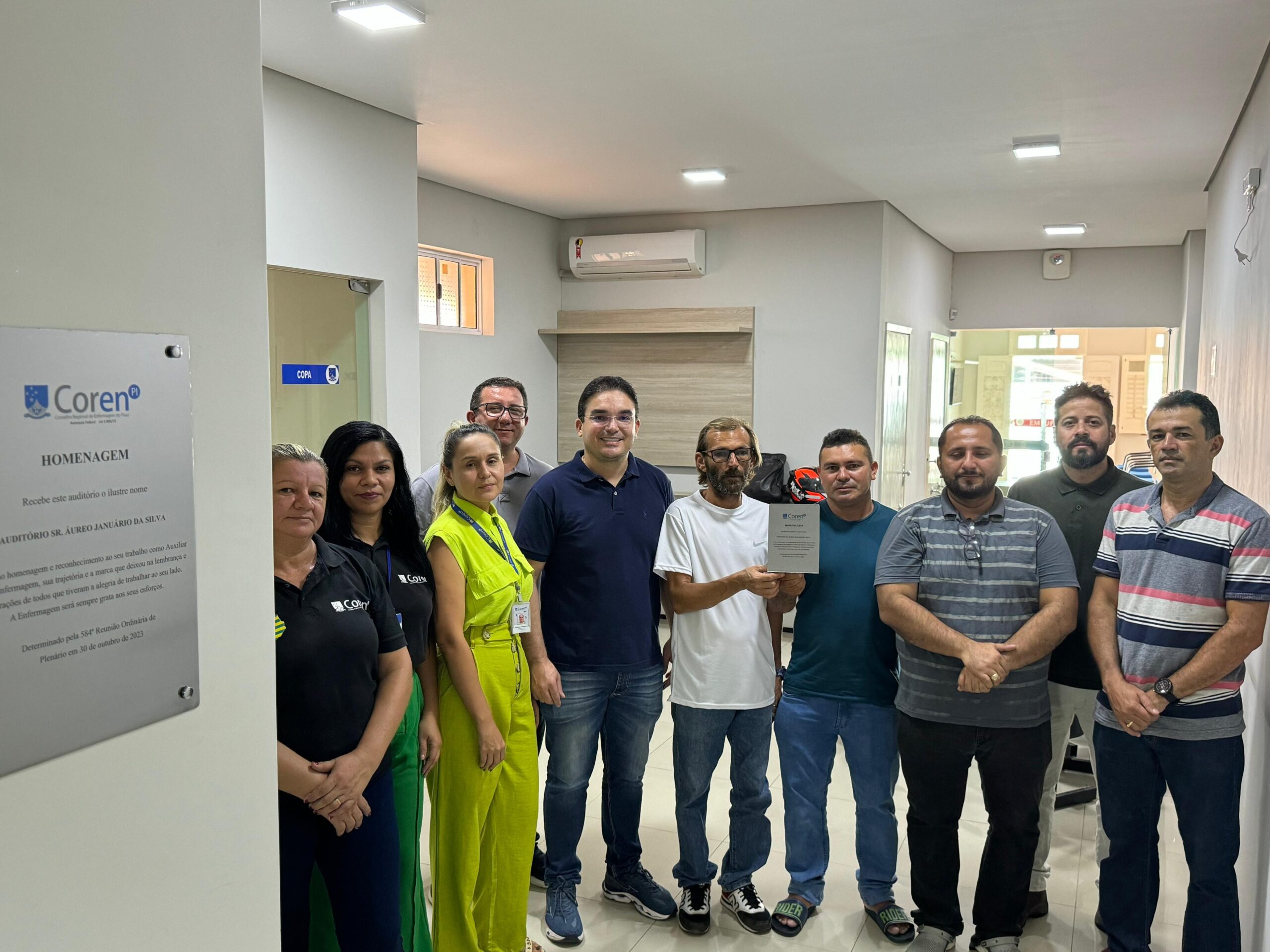 Homenagem Auditório da Subseção de Parnaíba recebe nome do Auxiliar de