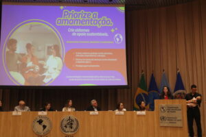 Lançamento da Semana Mundial da Amamentação destaca que amamentar é um ato de amor e de responsabilidade ambiental