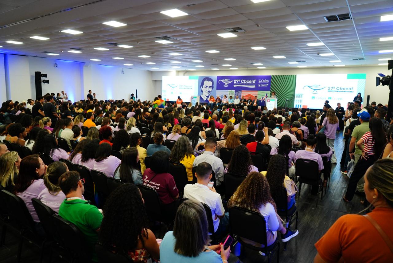 27º CBCENF alcança 36 mil participantes e consolida a força e a unidade da Enfermagem brasileira
