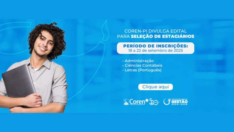 Coren-PI abre seleção para estagiários