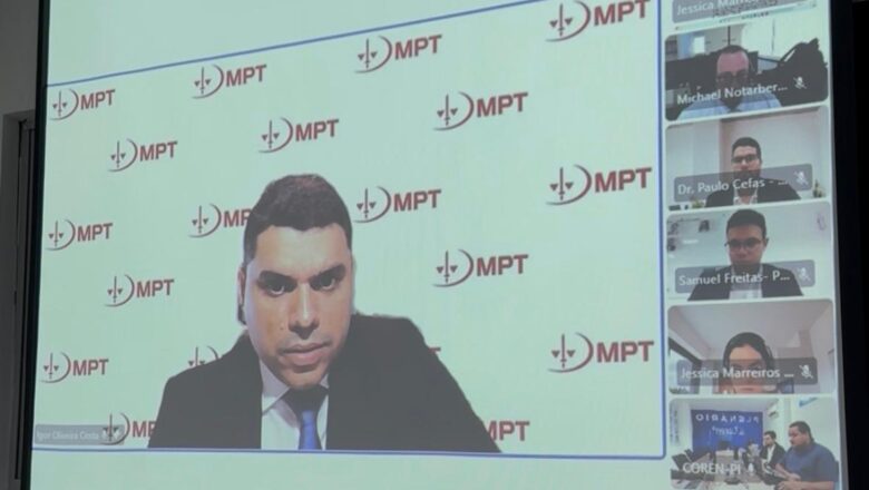 Coren-PI participa de audiência com o Ministério Público do Trabalho para tratar de condições de atuação da Enfermagem