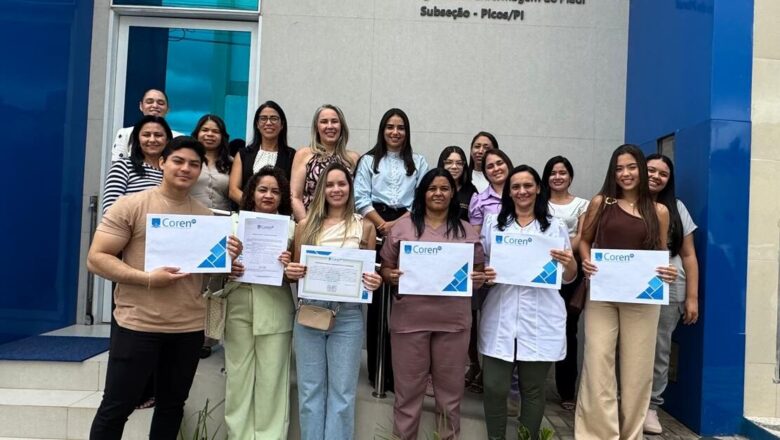 Coren-PI empossa Comissão de Ética de Enfermagem do Novo Hospital Regional de Picos