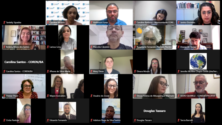 Piauí participa de discussão nacional do Cofen sobre cuidado a pessoas em crise por uso de drogas