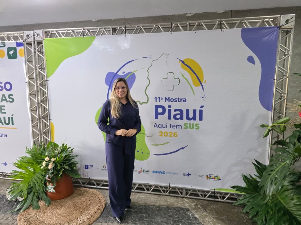 Enfermeira de Piracuruca conquista 3º lugar na 11ª Mostra Piauí Aqui Tem SUS e garante vaga para etapa nacional