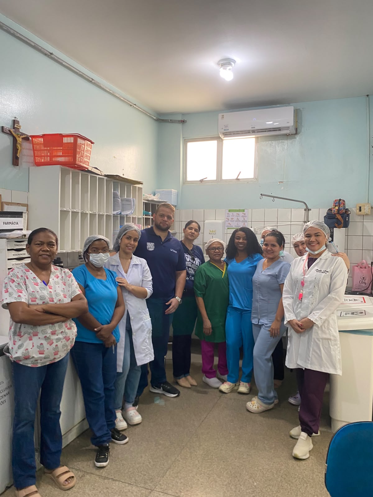 Coren-PI verifica demandas relacionadas às condições para o exercício profissional da Enfermagem no Hospital Municipal da Criança, no Parque Piauí