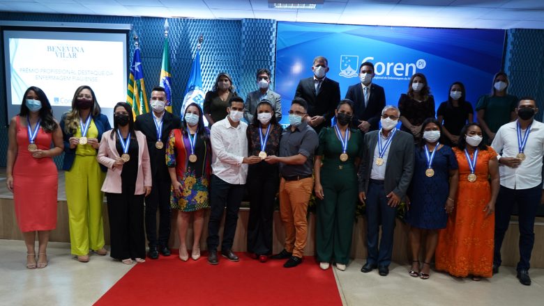 Prêmio Benevina Vilar exalta profissionais de Enfermagem que foram destaque em 2021 no Piauí