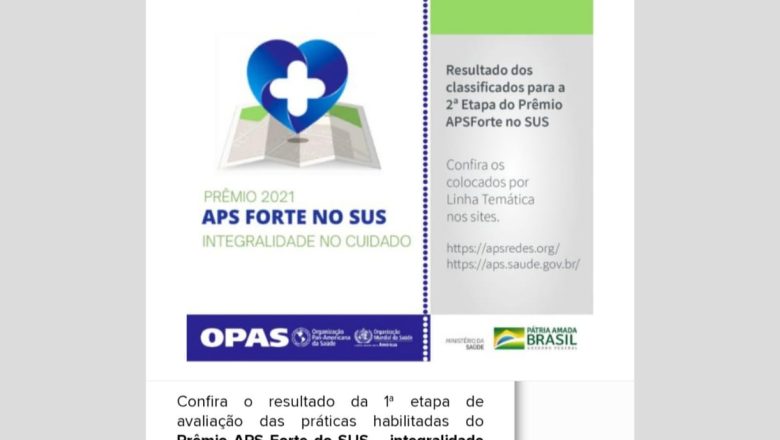 Trabalho idealizado por enfermeira teresinense concorre ao Prêmio APS Forte do SUS