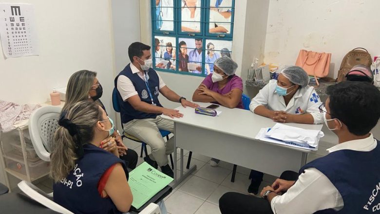 Coren-PI realiza Interdição Ética do Serviço de Enfermagem em Floriano