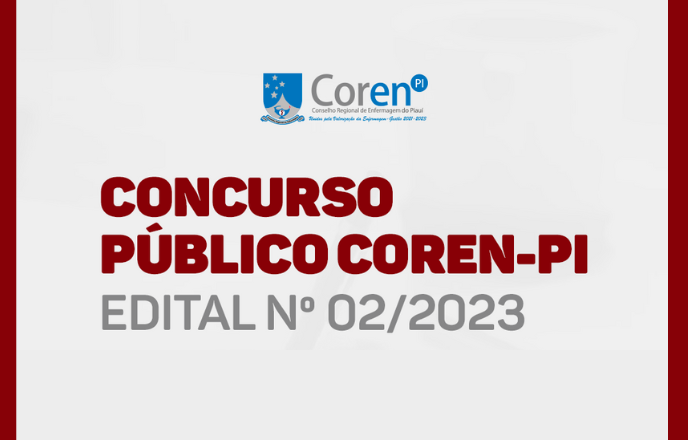 Edital Nº02/2023: Concurso Público