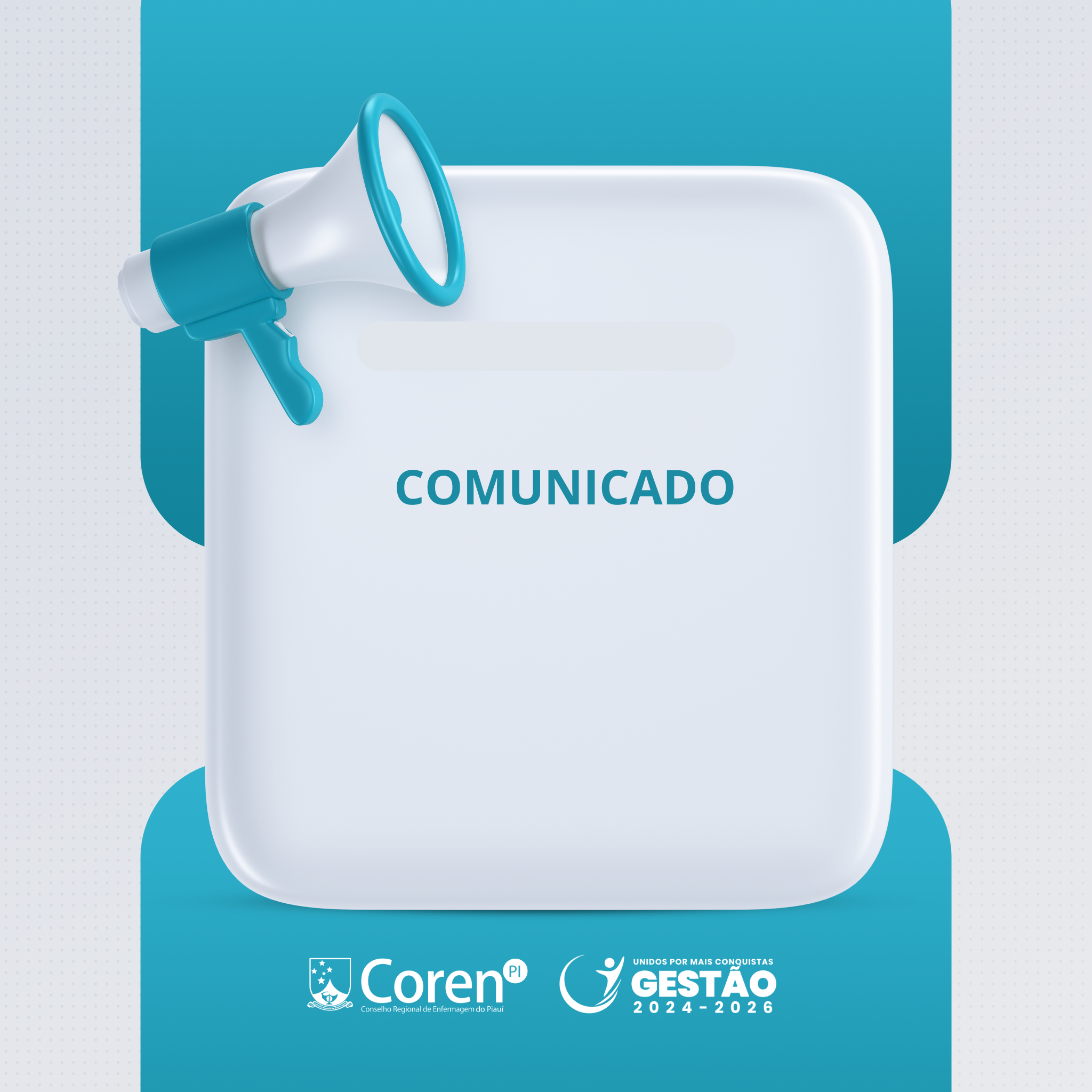 Fique atento ao funcionamento do Coren-PI nos dias 01 e 02 de maio