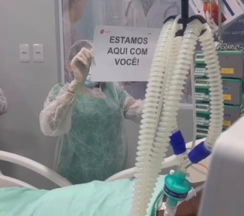 Humanização: Enfermagem do Hospital de Bom Jesus oferece tratamento diferenciado a pacientes em processo de extubação