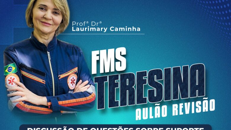 Inscrições Abertas! Aulão de Revisão Concurso FMS Teresina