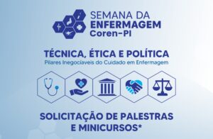Semana da Enfermagem 2026: Solicitação de palestras e minicursos disponível
