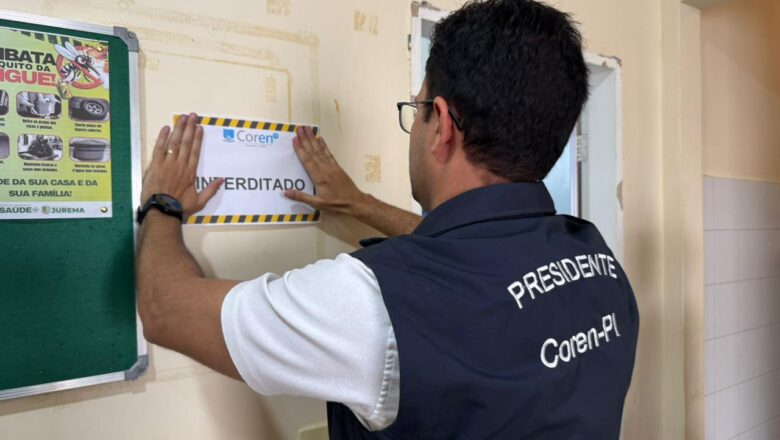 Ausência de enfermeiro e falhas estruturais levam Coren-PI a interditar serviços de Enfermagem no município de Jurema