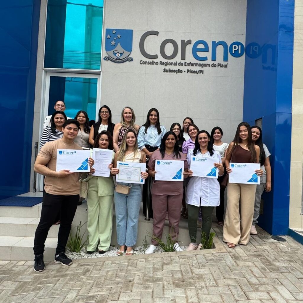Coren-PI empossa Comissão de Ética de Enfermagem do Novo Hospital Regional de Picos