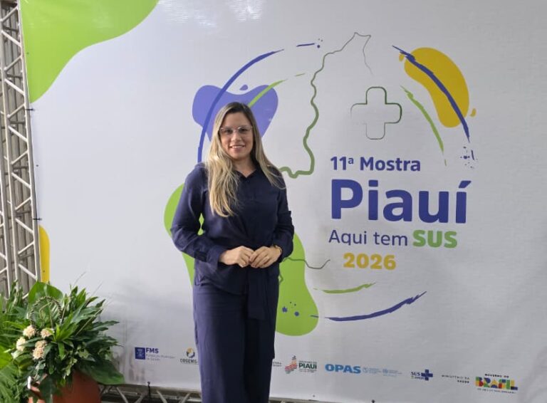 Enfermeira de Piracuruca conquista 3º lugar na 11ª Mostra Piauí Aqui Tem SUS e garante vaga para etapa nacional