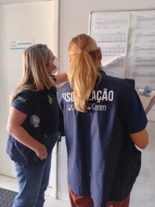 Coren-PI realiza fiscalização em diversas instituições de saúde de Cocal