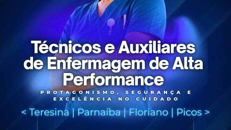 Coren-PI abre inscrições para capacitação de Técnicos e Auxiliares de Enfermagem de Alta Performance