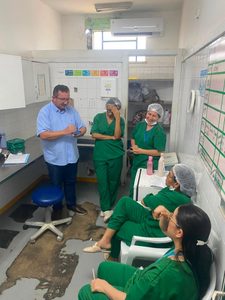 Coren-PI realiza visita técnica à Maternidade Professor Wall Ferraz para acompanhar condições do exercício profissional da Enfermagem