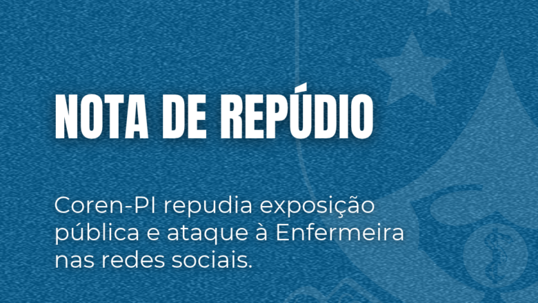 NOTA DE REPÚDIO
