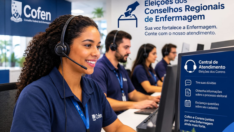 Eleições nos Conselhos Regionais 2026: Cofen disponibiliza call center para orientar eleitores